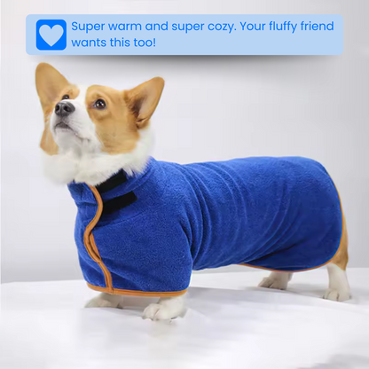 FurRobe™ | Dries Your Furry Friend in Minutes, Easily and Comfortably